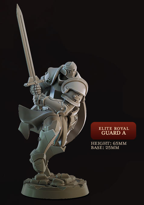 Elite Royal Guard - The Rotting Crown - Cast n Play