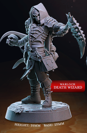 Human Warlock - Dungeon Guild - Cast n Play