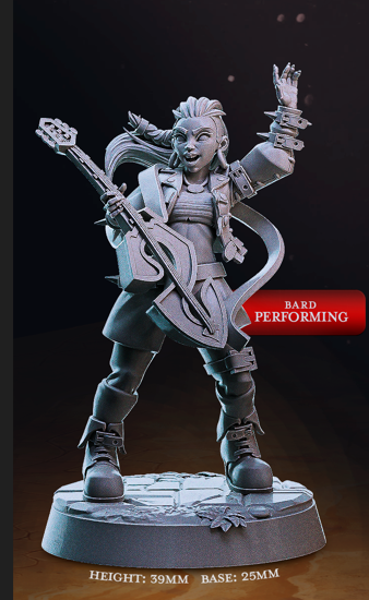 Human Bard - Dungeon Guild - Cast n Play