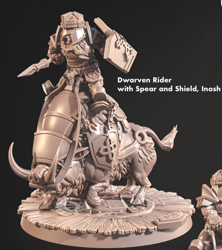 Dwarven Boar-Steeler Riders - Dwarven Legacy - Cast n Play