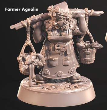 Dwarven Brewcrop Farmers - Dwarven Legacy - Cast n Play