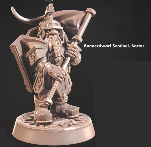 Dwarven Gatekeeper Sentinels - Dwarven Legacy - Cast n Play