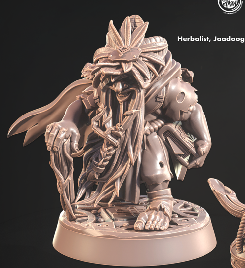 Dwarven Stoneflower Herbalist - Dwarven Legacy - Cast n Play