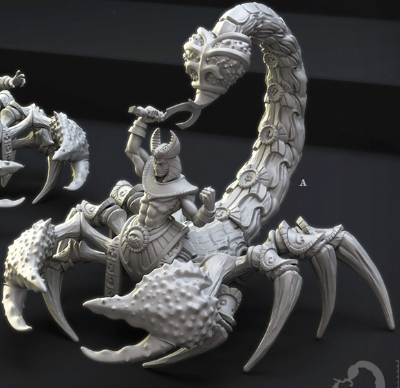 Scorpion Warriors - Echoes of Life - Cast n Play