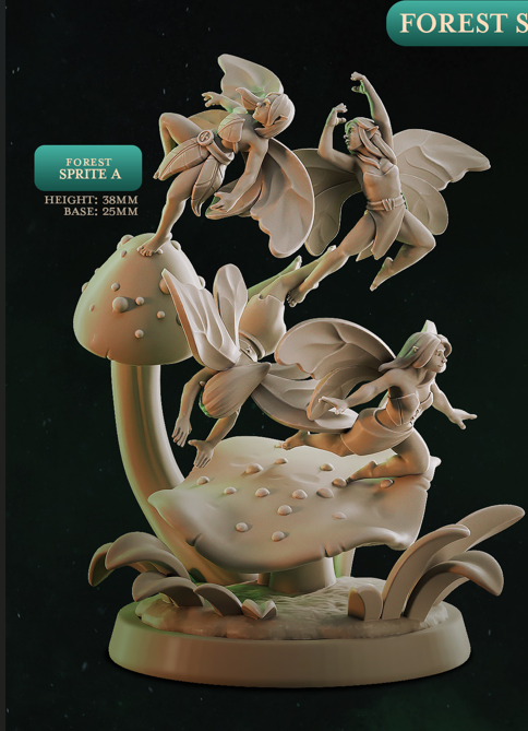 Forest Sprites - Fae Realm - Cast n Play