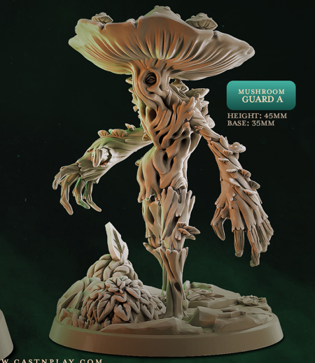 Mushroom Guards - Fae Realm - Cast n Play