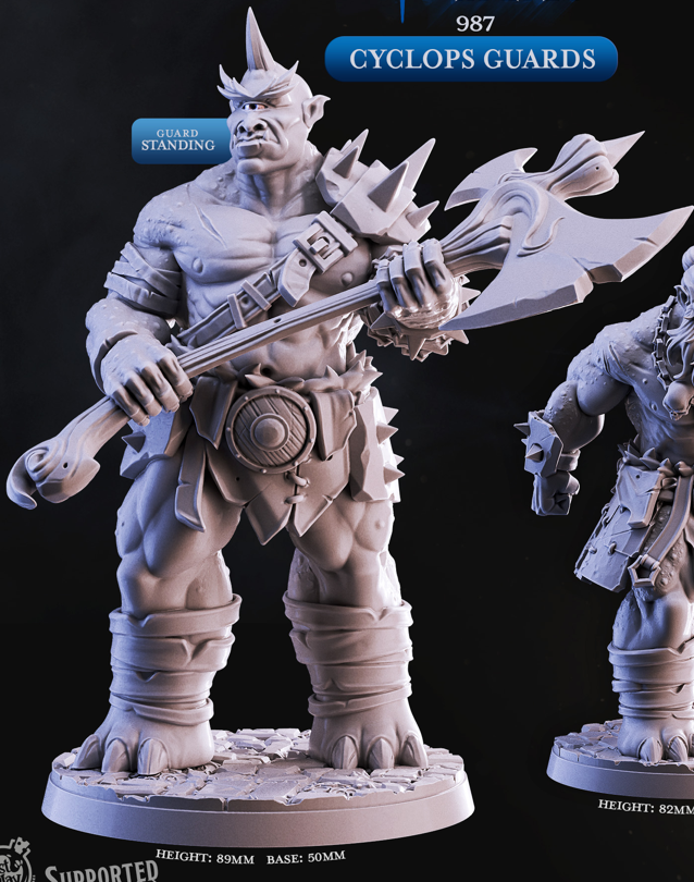 Cyclops Guards - Nightdagger Rogues - Cast n Play
