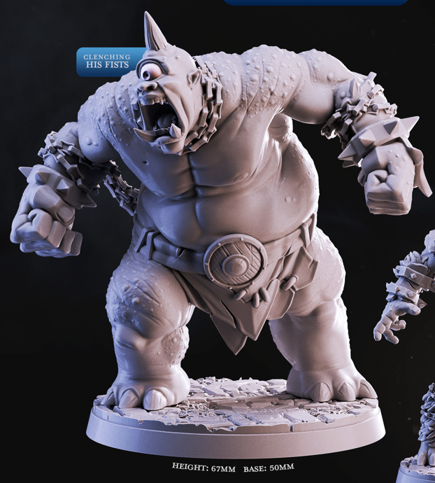 Cyclops Minions - Nightdagger Rogues - Cast n Play