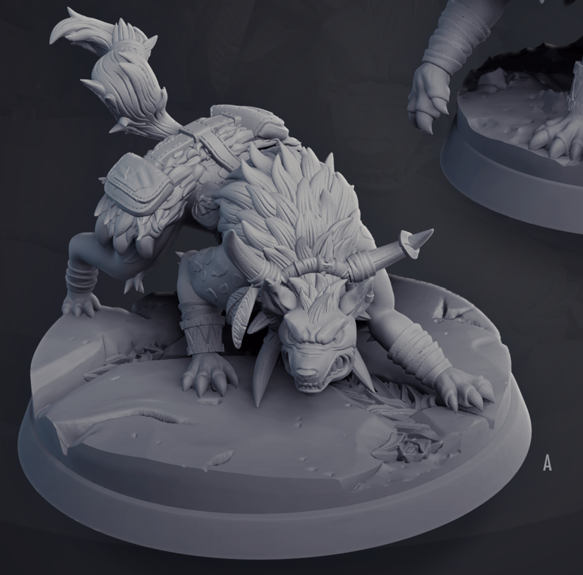 Hyenas - Woodenhorn Clan - Cast n Play