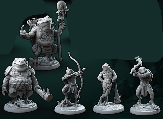 Frogfolk - Froggl - Circle of Druids - WWT
