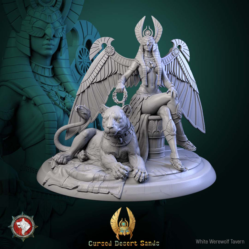 Sekhara The Lion Mother - aus der Reihe Cursed Desert Sands von White Werewolf Tavern