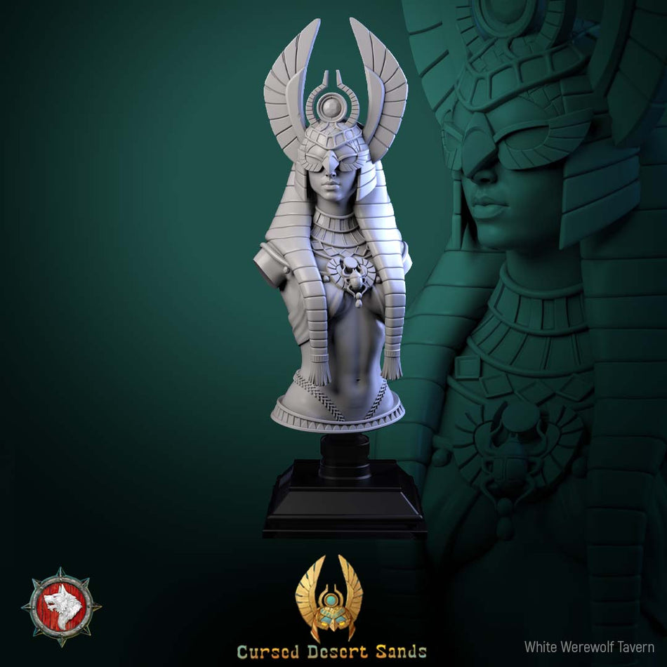 Sekhara The Lion Mother Bust - Cursed Desert Sands - WWT