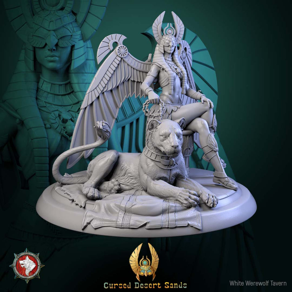 Sekhara The Lion Mother - aus der Reihe Cursed Desert Sands von White Werewolf Tavern