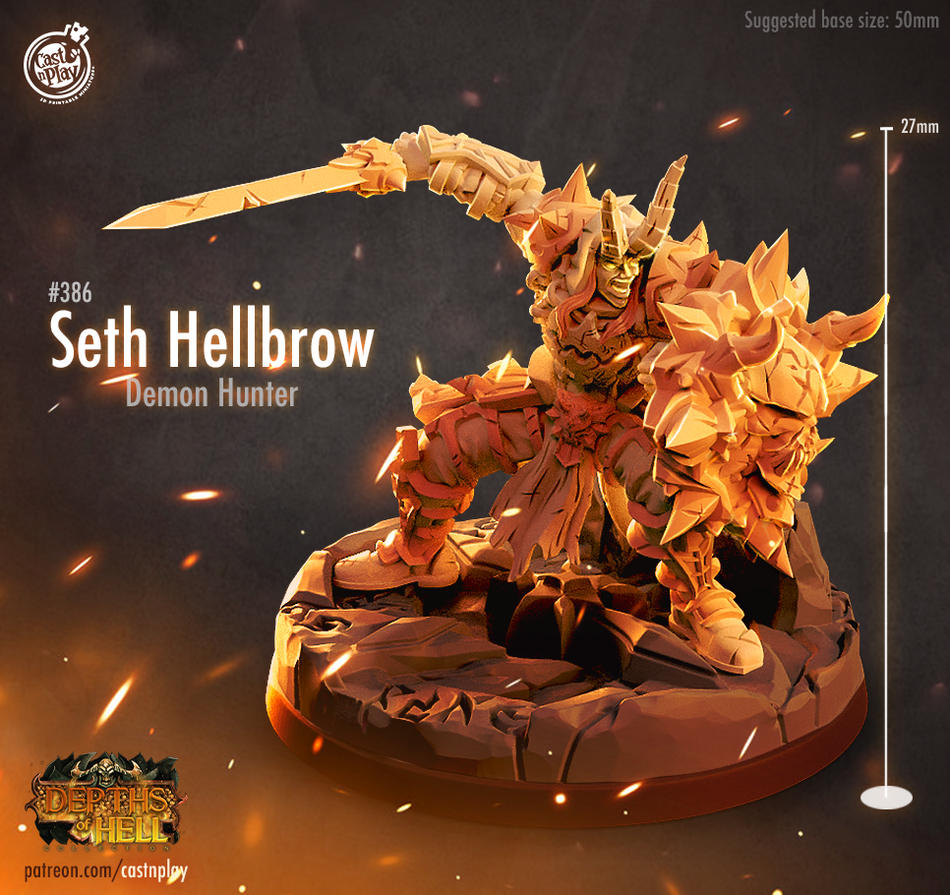 Seth Hellbrow - Depths of Hell - Cast n Play