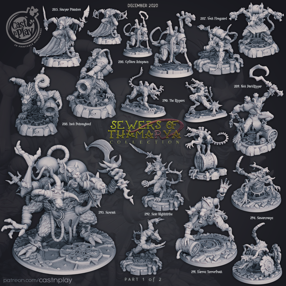 Karros Terrorfreak - Sewers of Thamarya - Cast n Play