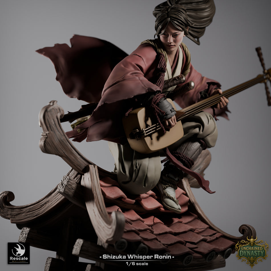 Shizuka Whisper Ronin - Unchained Dynasty - Rescale Miniatures