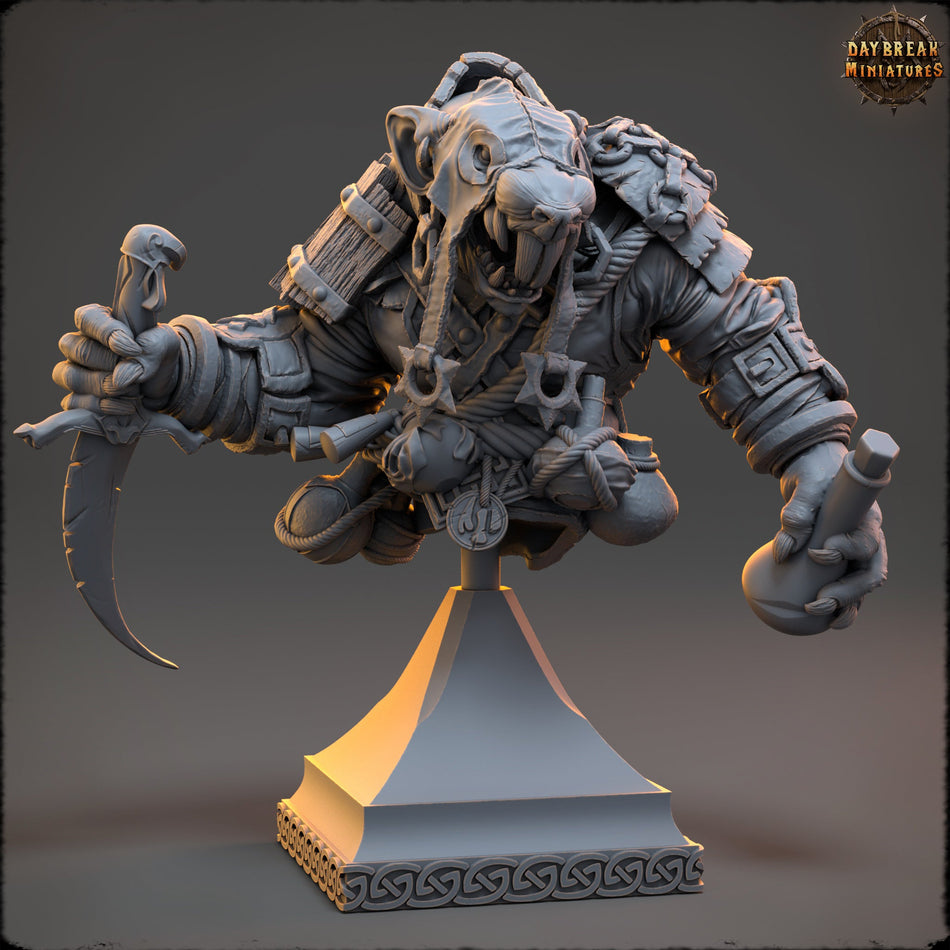 Sindbad Strangeblood Bust - Daybreak Miniatures