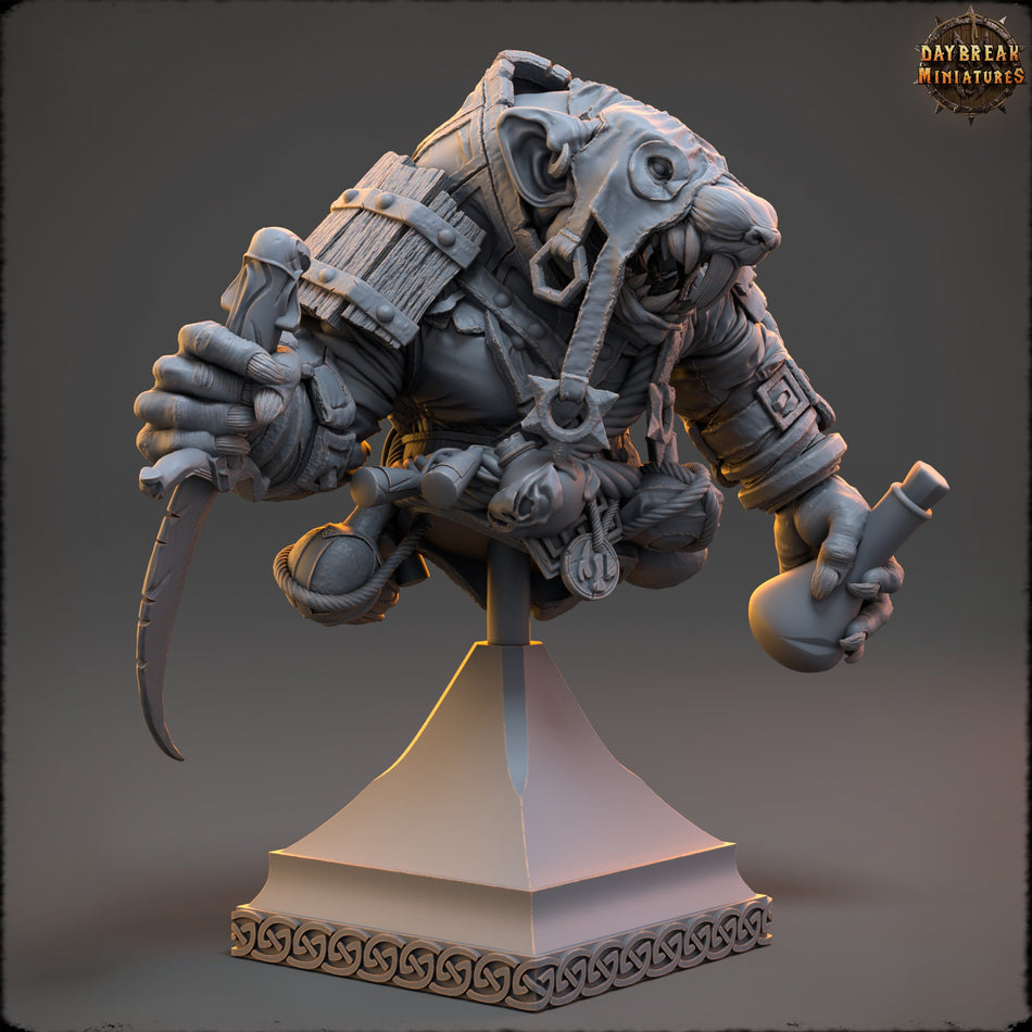Sindbad Strangeblood Bust - Daybreak Miniatures