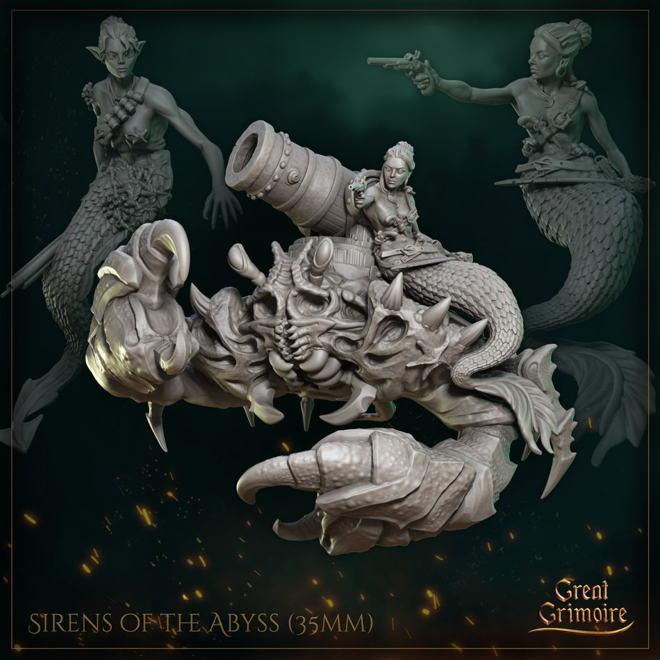 Sirens of the Abyss - Abyss Devourer - Great Grimoire