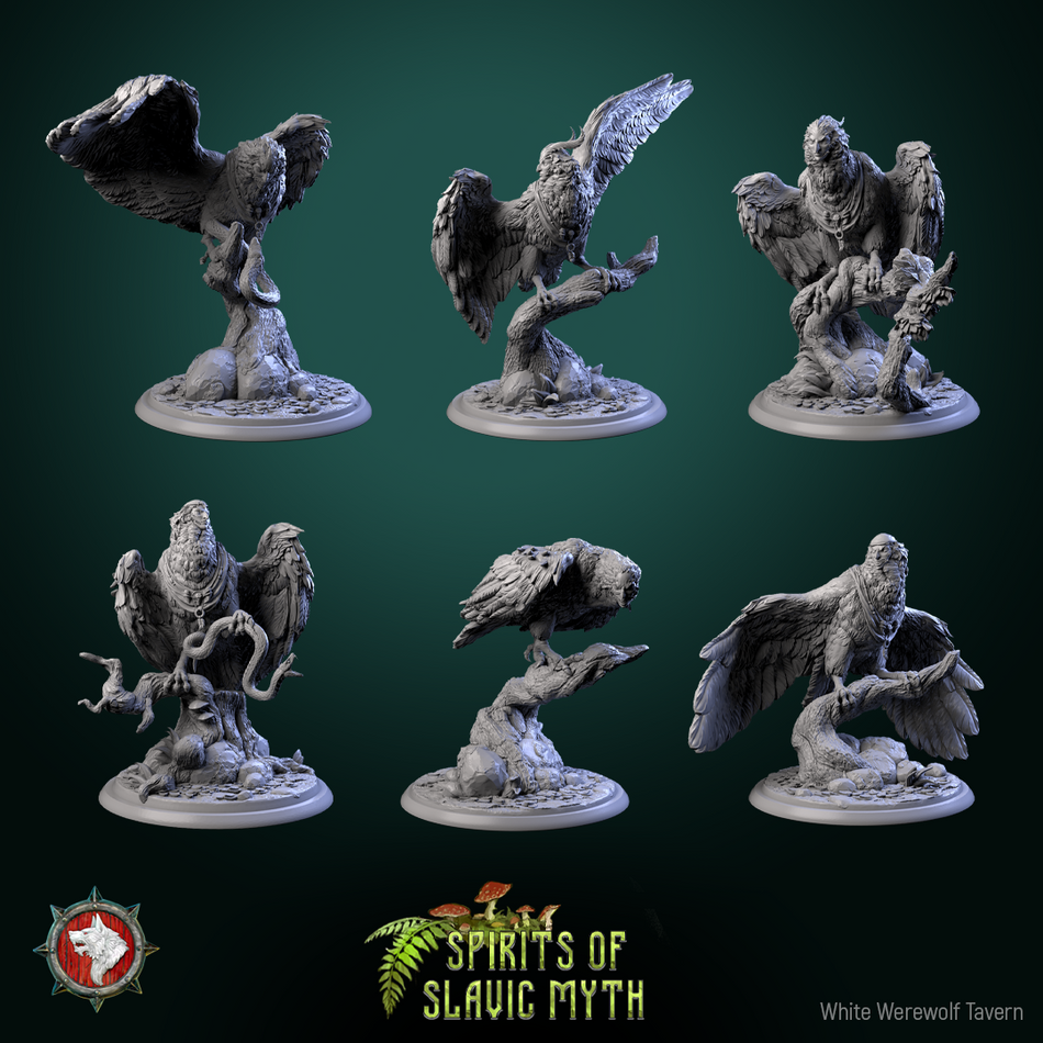 Sirin - aus der Reihe Spirits of Slavic Myth von White Werewolf Tavern