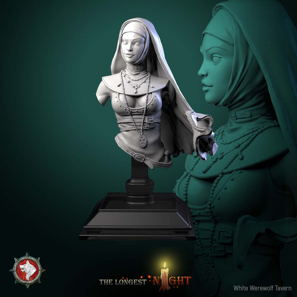 Sister of the Hunt Bust - The Longest Night - WWT