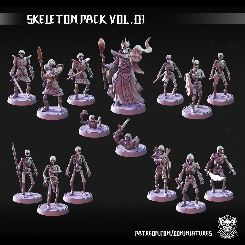 Skelett Armee - Dungeon Dog