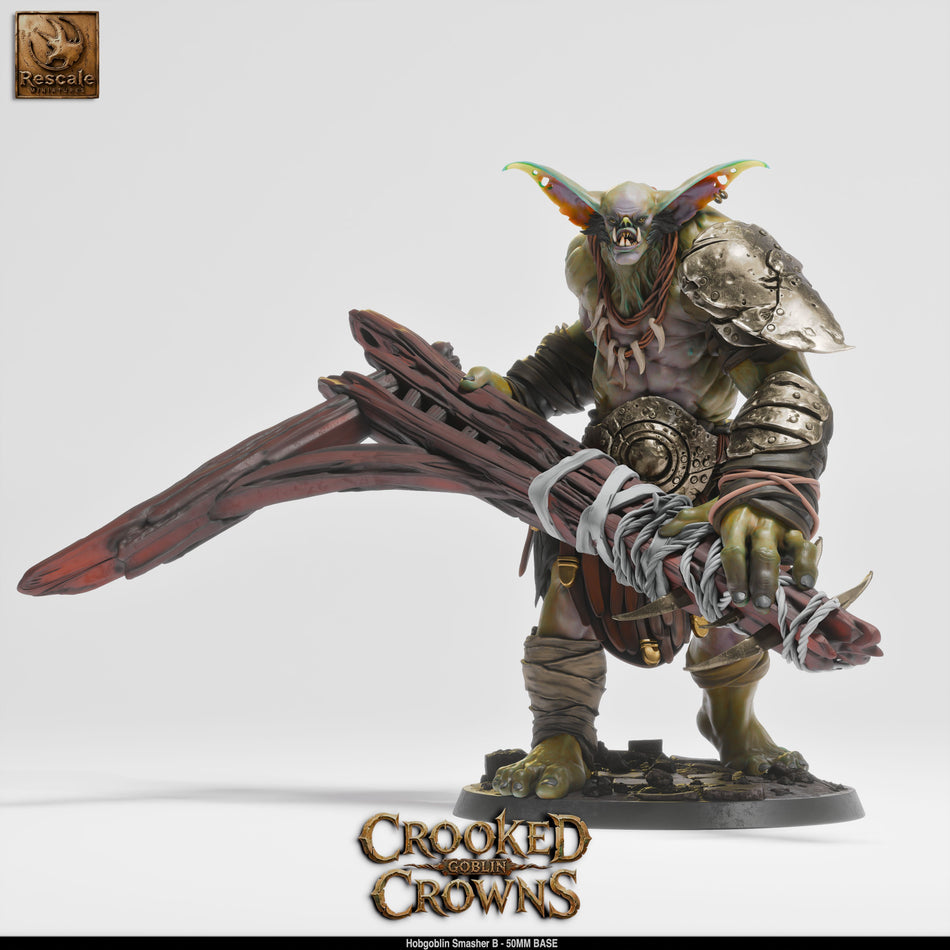 Hobgoblin Smasher B - Crooked Crowns - Rescale Miniatures