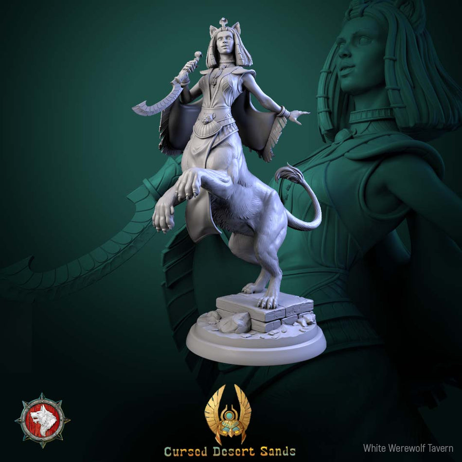 Sphinx Daughter of Sekhara - aus der Reihe Cursed Desert Sands von White Werewolf Tavern
