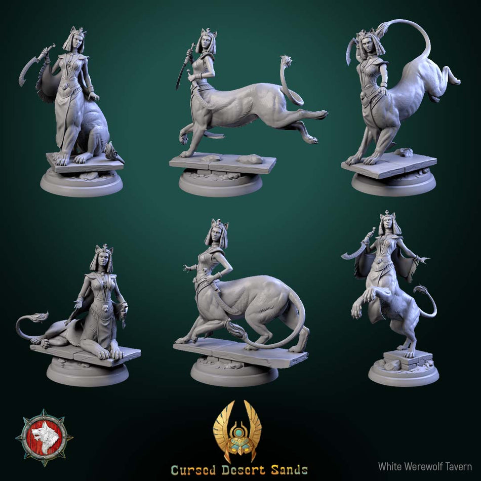 Sphinx Daughter of Sekhara - aus der Reihe Cursed Desert Sands von White Werewolf Tavern