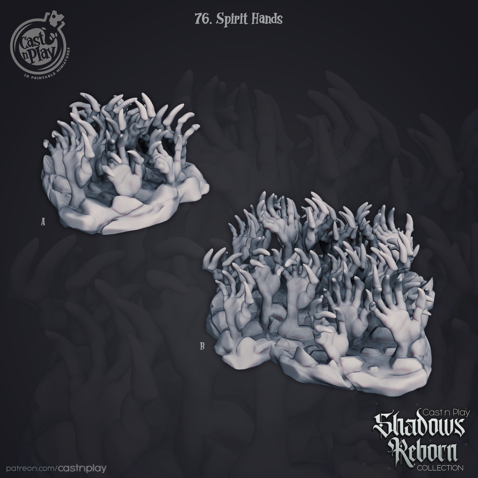 Spirit Hands - Shadows Reborn - Cast n Play