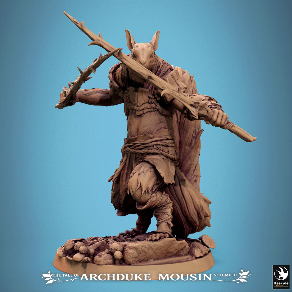 Squirrel - Bigger Rodents - Tales of Archduke Mousin III - Rescale Miniatures