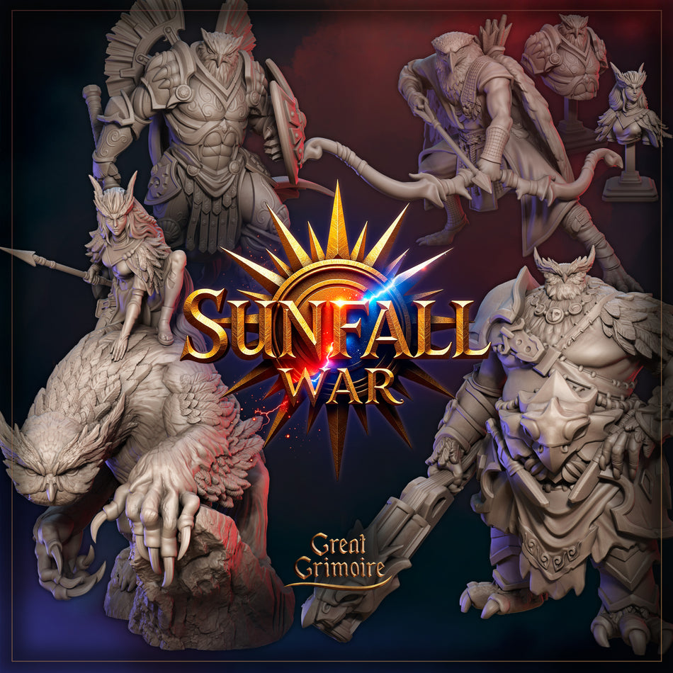 Sirsha Bust - Sunfall War - Great Grimoire