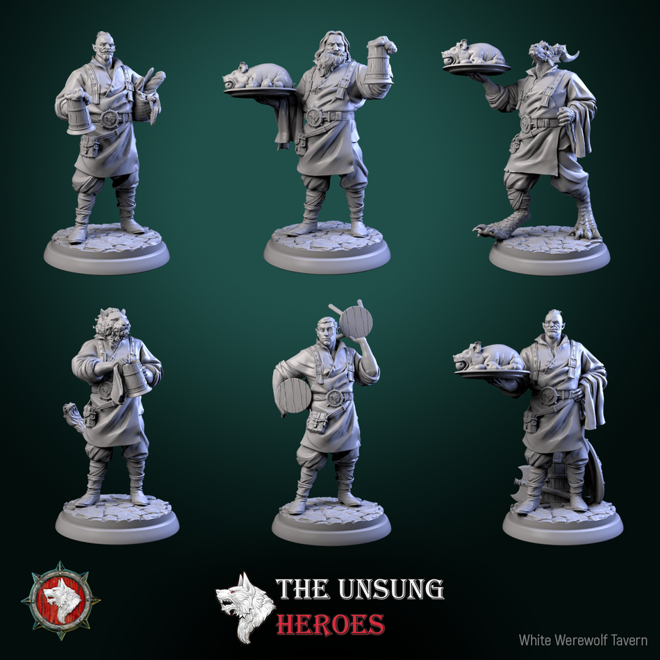 Tavernhands - aus der Reihe The Unsung Heroes von White Werewolf Tavern