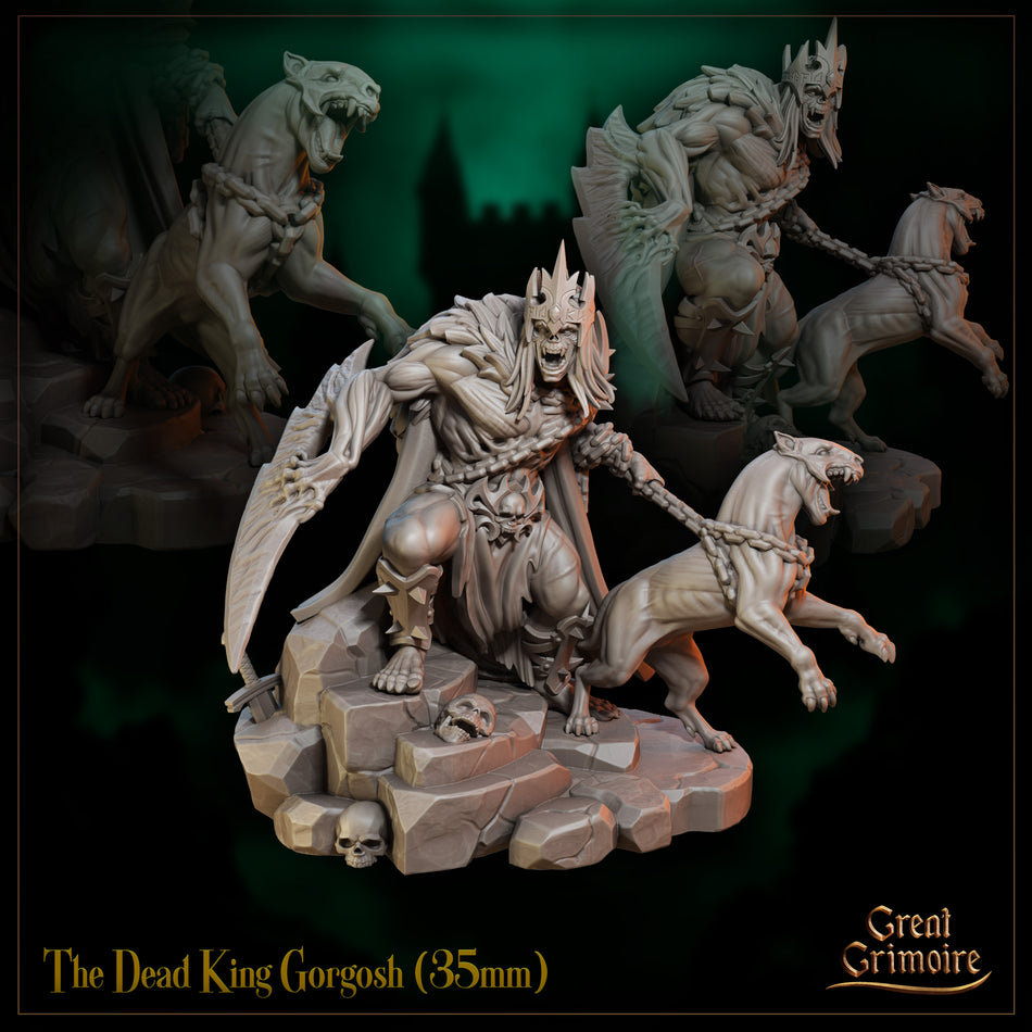 The Dead King Gorgosh - Cursed Bastion - Great Grimoire