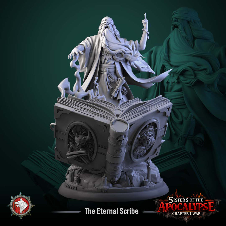 The Eternal Scribe- Sisters of the Apocalypse - War - White Werewolf Tavern