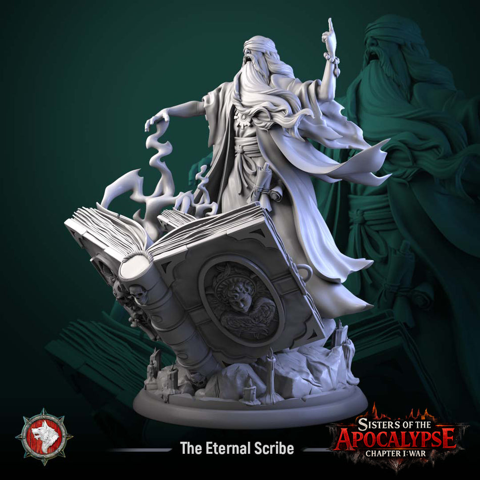 The Eternal Scribe- Sisters of the Apocalypse - War - White Werewolf Tavern