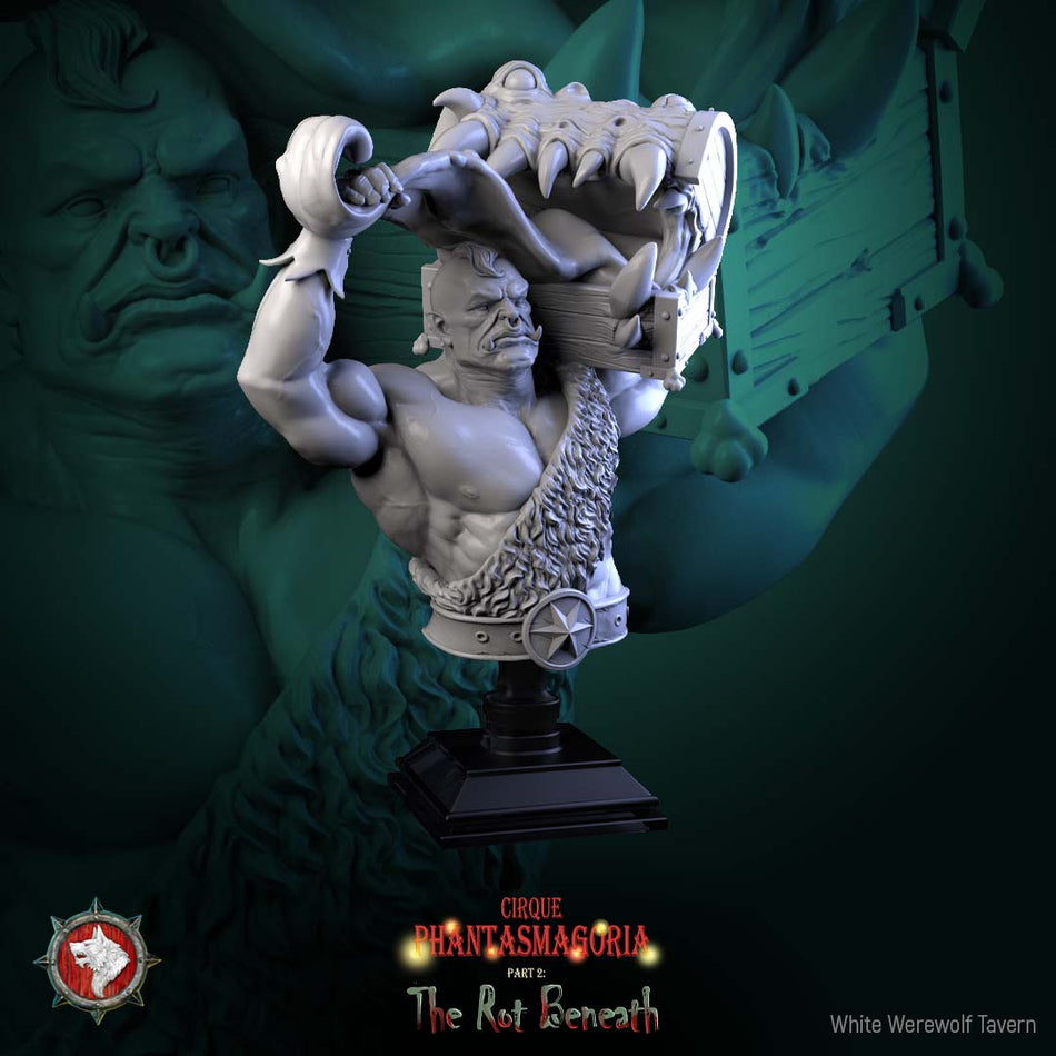 The Green Behemoth V2 Bust mit Base - aus der Reihe Cirque Phantasmagoria 2 - White Werewolf Tavern