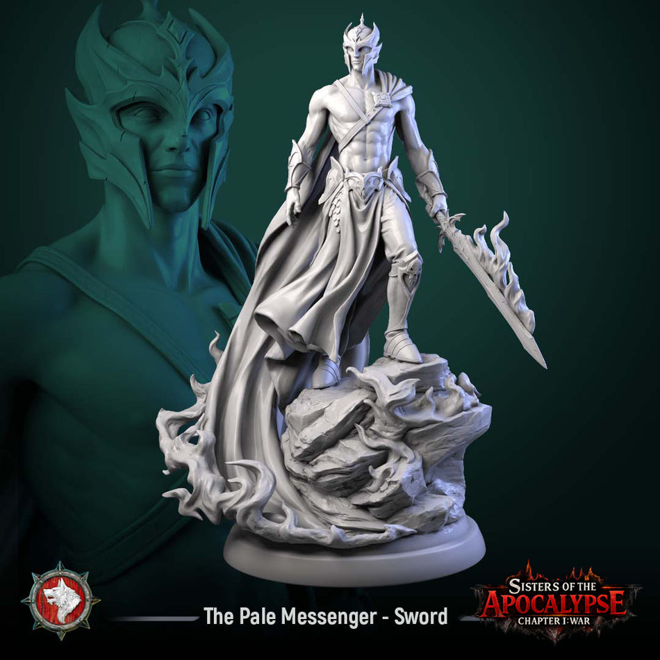The Pale Messenger Sword - Sisters of the Apocalypse - War - White Werewolf Tavern