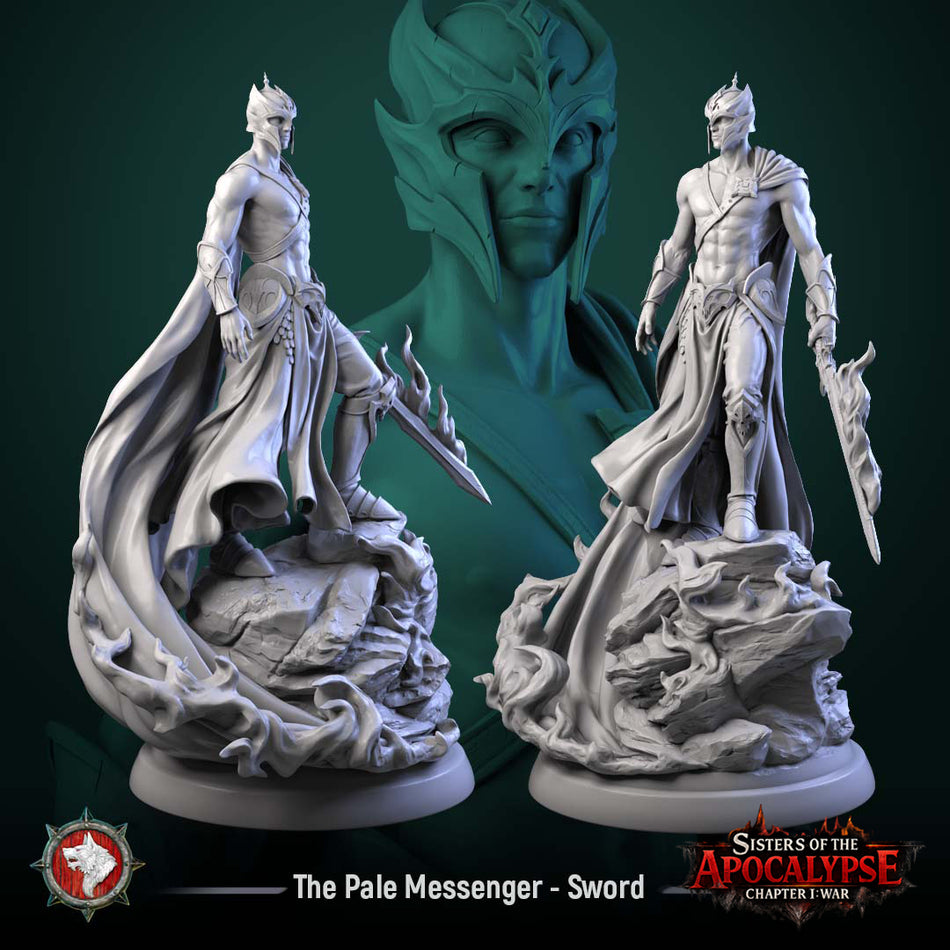 The Pale Messenger Sword - Sisters of the Apocalypse - War - White Werewolf Tavern