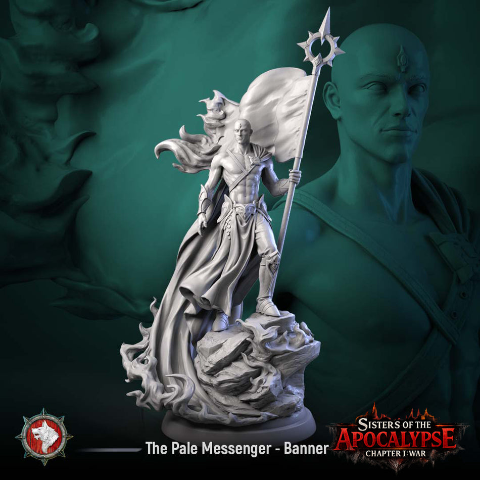 The Pale Messenger Banner - Sisters of the Apocalypse - War - WWT