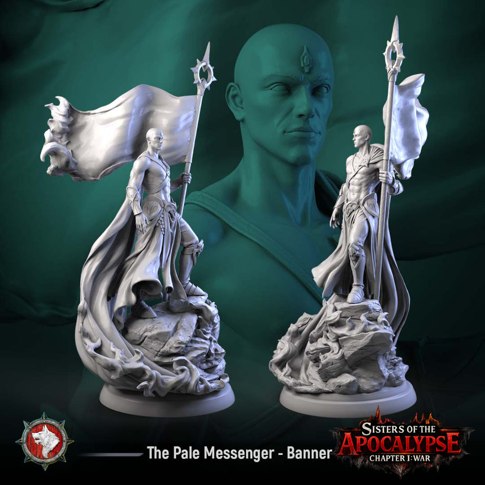The Pale Messenger Banner - Sisters of the Apocalypse - War - WWT