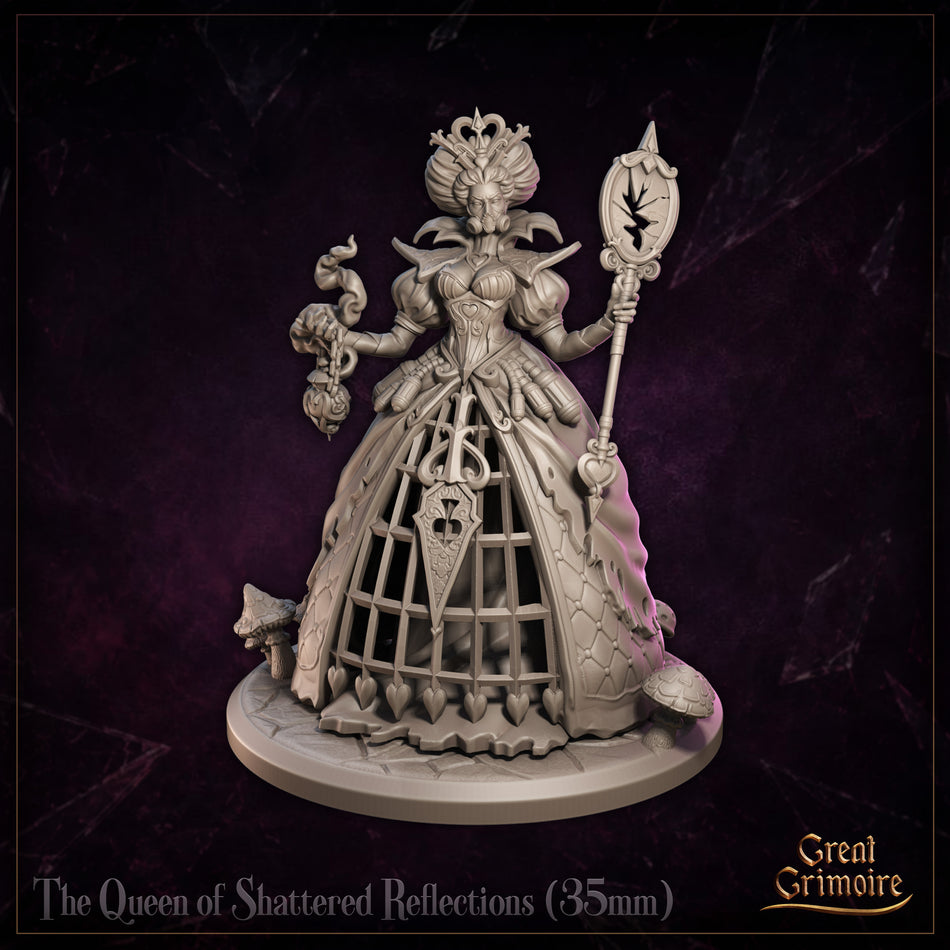 Queen of Shattered Reflections Miniature - Alice in Nightmareland II - GG