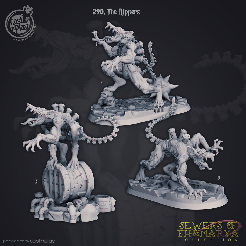 The Rippers - Sewers of Thamarya - Cast n Play