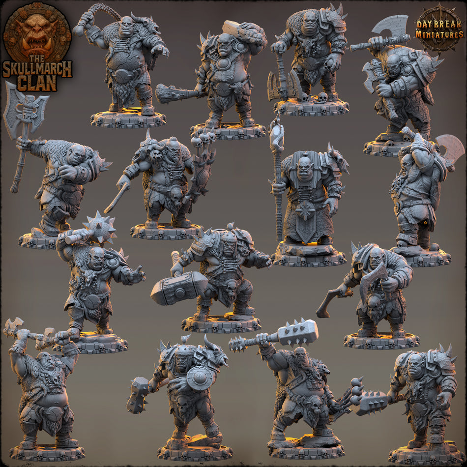 Oger - The Skullmarch Clan - Daybreak Miniatures