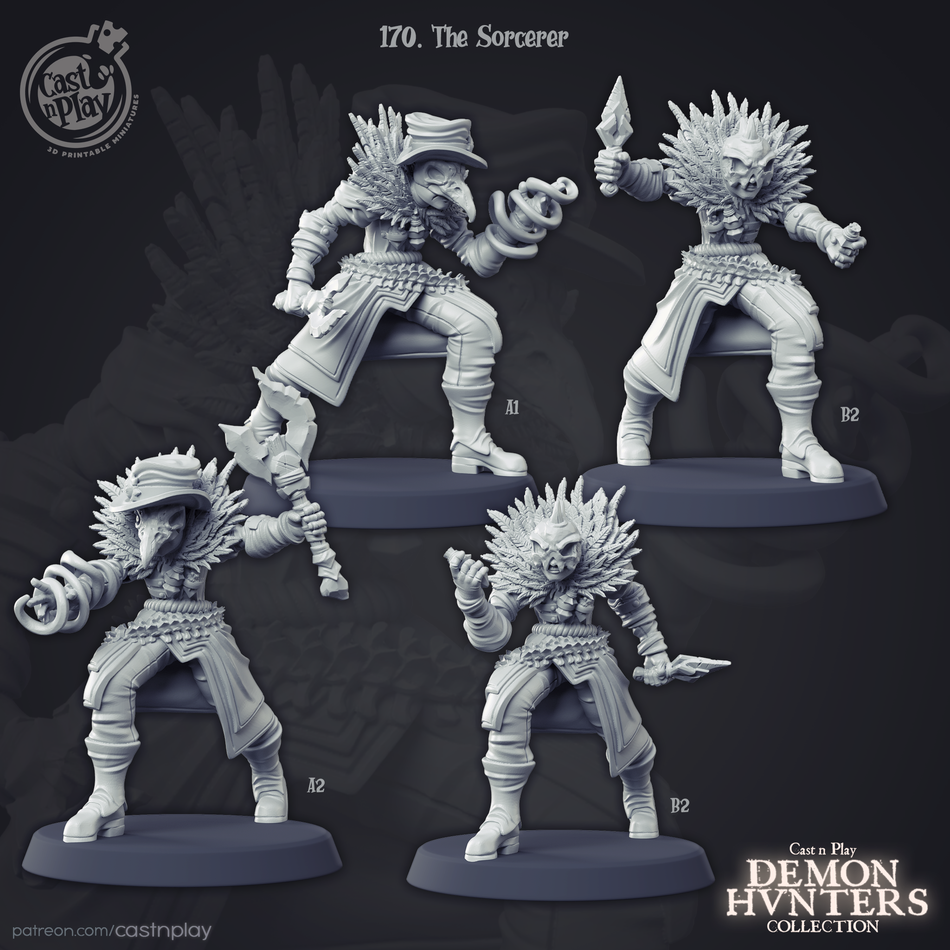 The Sorcerer Demon Hunter - Demon Hunters - Cast n Play