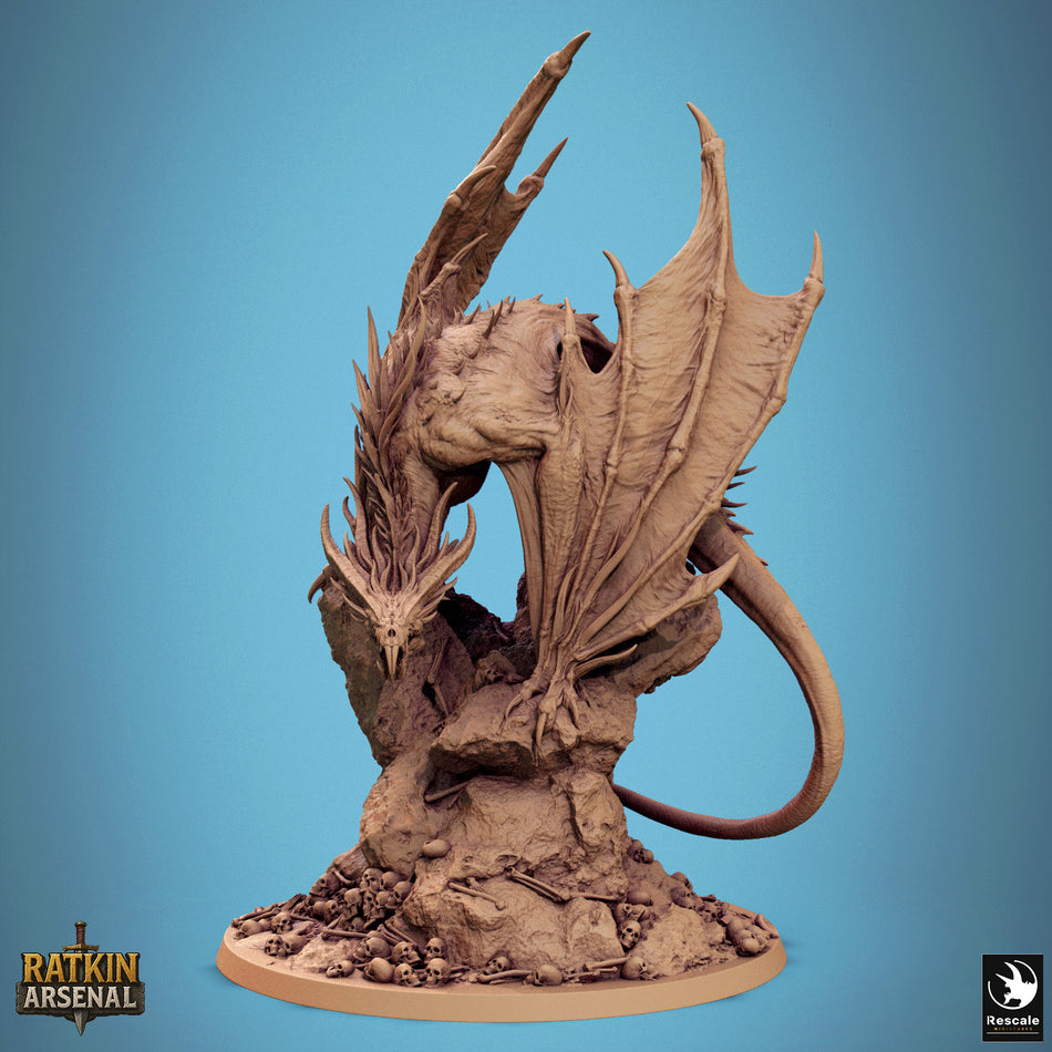 Blind Crypt Wyrm - Ratkin Arsenal - Rescale Miniatures