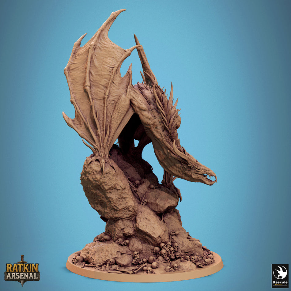 Blind Crypt Wyrm - Ratkin Arsenal - Rescale Miniatures