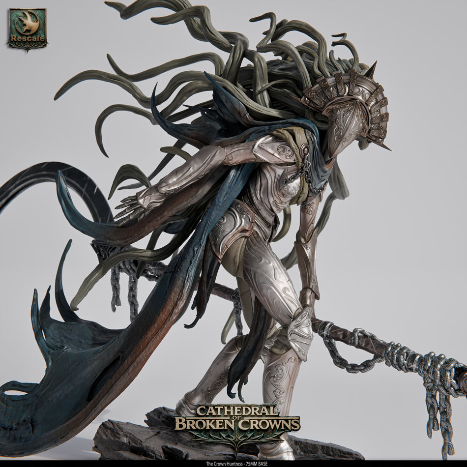 Crown Huntress - Cathedral of Broken Crowns - Rescale Miniatures