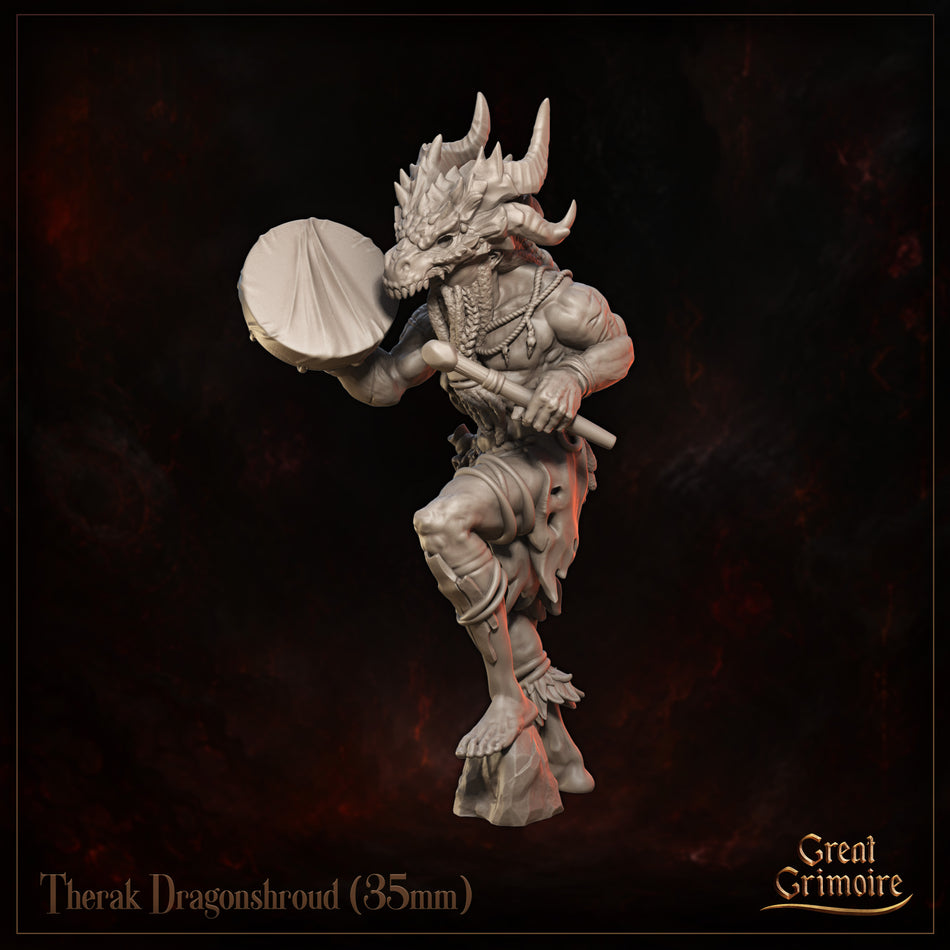 Therak Dragonshroud - Runeblood Covenant - Great Grimoire