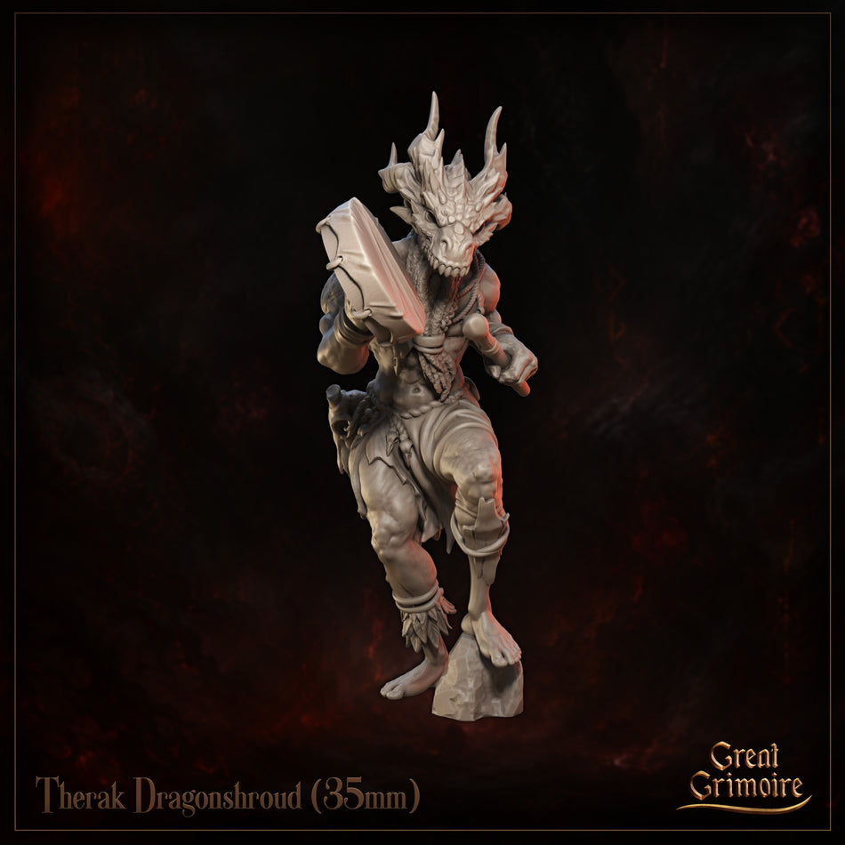 Therak Dragonshroud - Runeblood Covenant - Great Grimoire